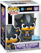 Funko Pop! Heroes DC X Sonic the Hedgehog - (591) Shadow As Batman 9cm