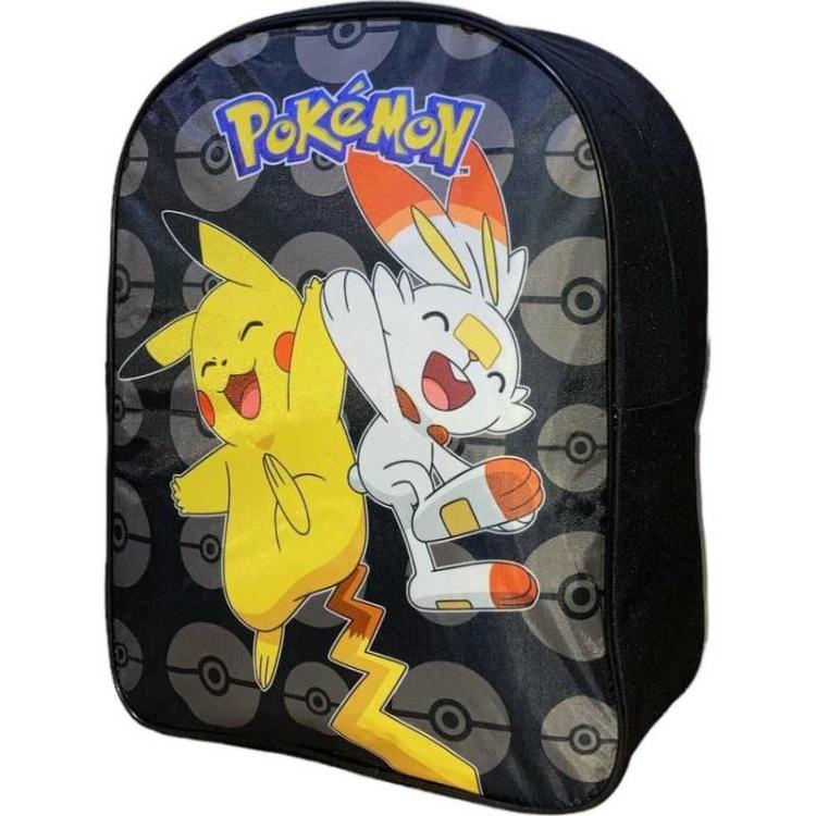Pokemon Backpack - Pikachu And Scorbunny - Elementary School Backpack for Boys and Girls