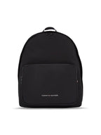TOMMY HILFIGER Men's Black Backpack with Laptop Compartment